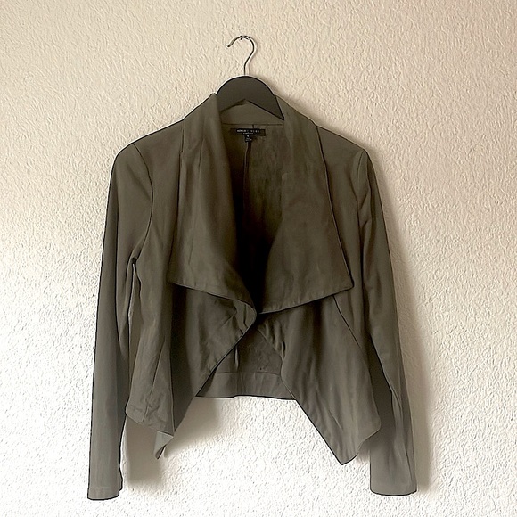 Romeo & Juliet Couture green suede jacket - Picture 5 of 12